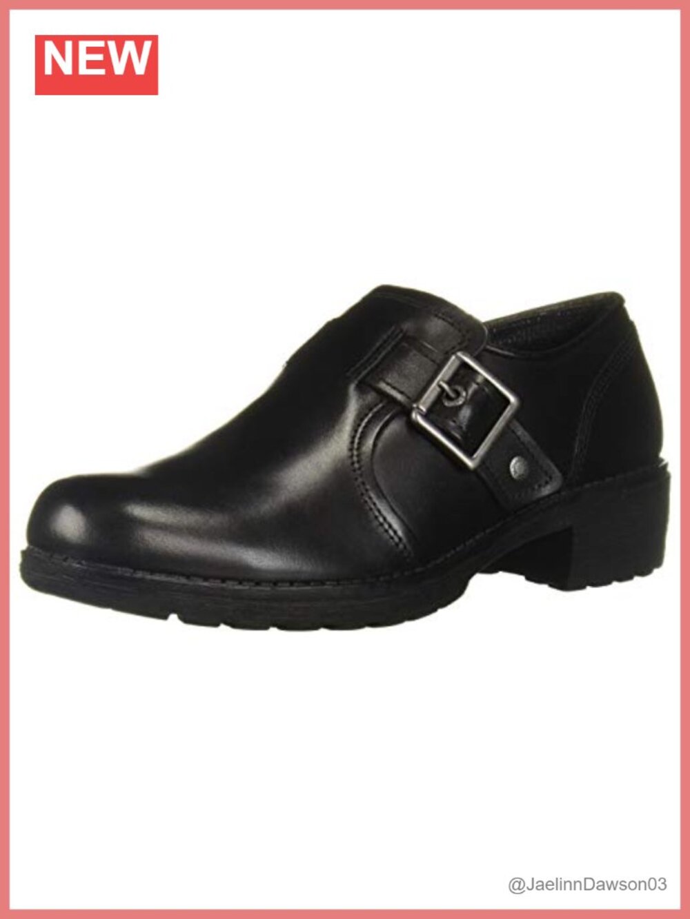 Eastland Open Road Mule Leather Slip-On Ankle Bootie